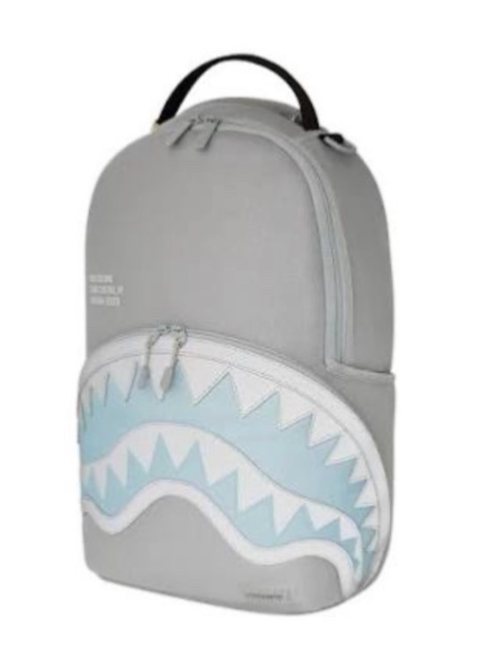 Sprayground Shark Central Midtown Ice Mesh Grey Teal Backpack Limited Edition